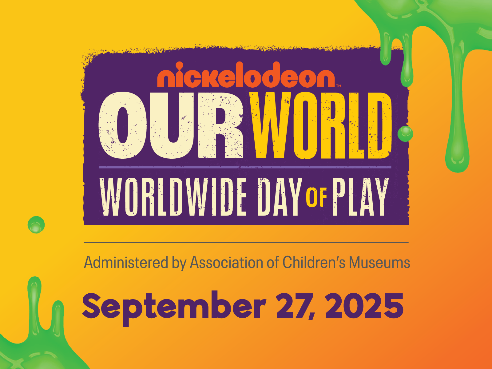 Nickelodeon World Day of Play @ La Nube