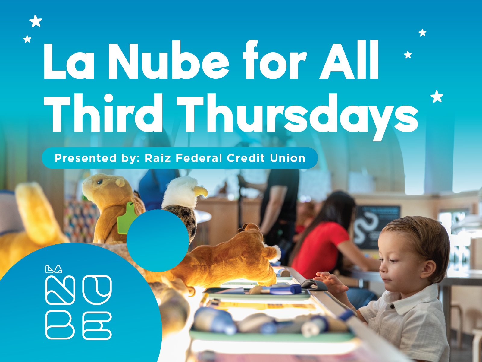 La Nube for All Third Thursdays presented by Raiz Federal Credit Union