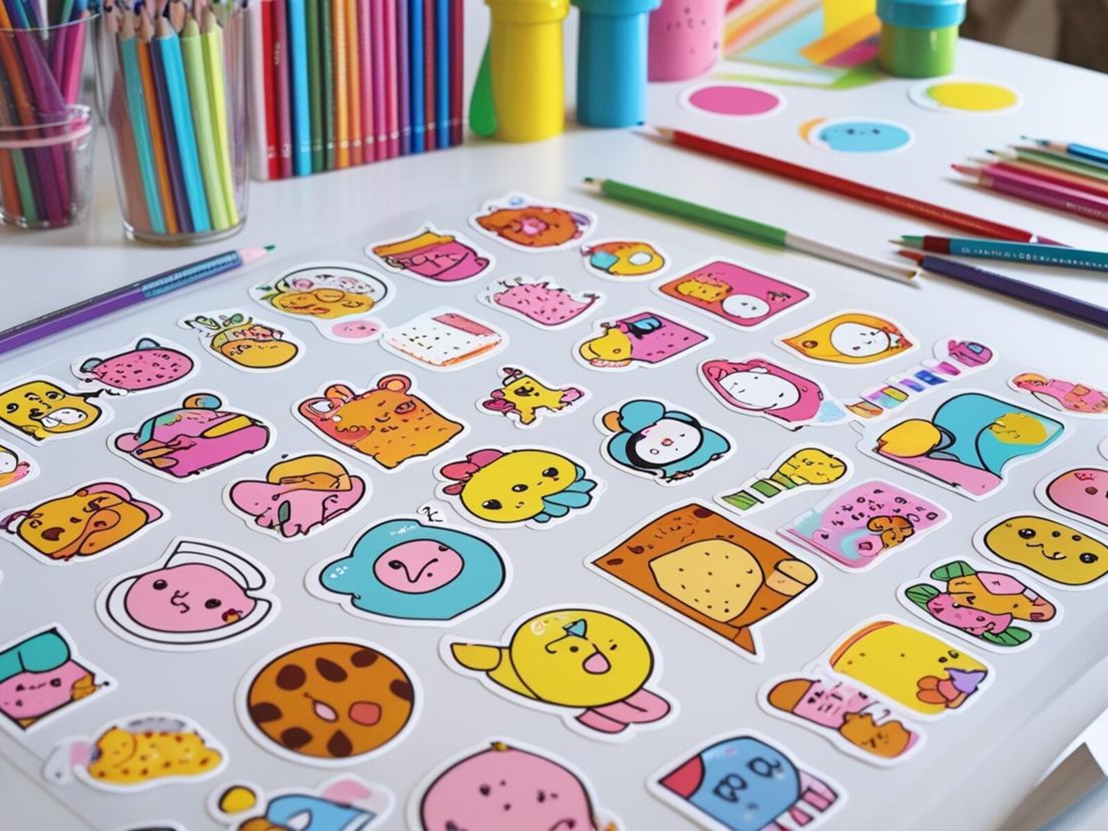 Stick & Steam: Design Your Own Sticker Sheets