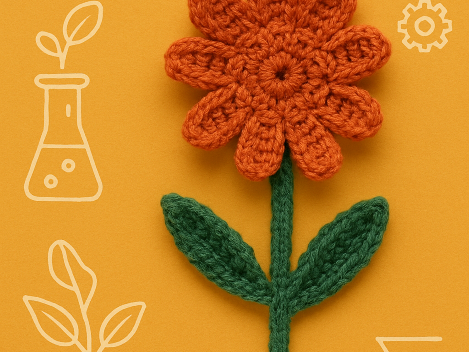 STEAM Blossoms: Crochet a Flower with Science