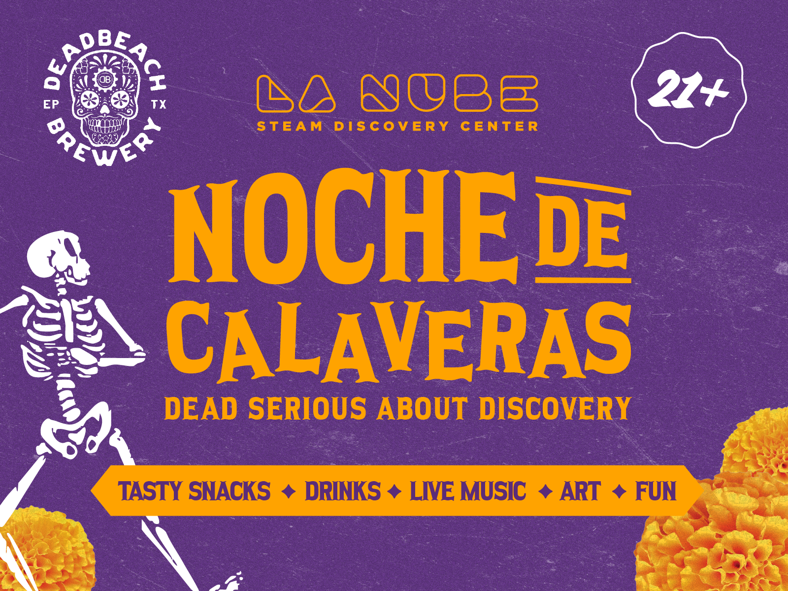 Adult Night: After Hours @ La Nube: Noche de Calaveras