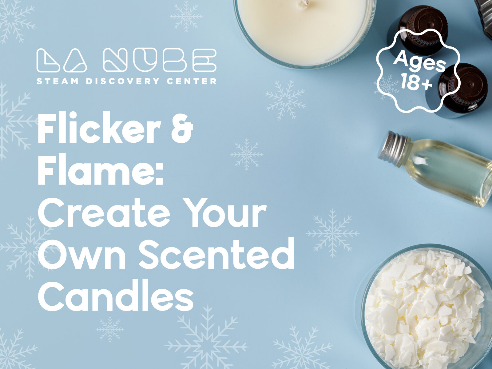 Flicker & Flame: Create Your Own Scented Candles (18+)