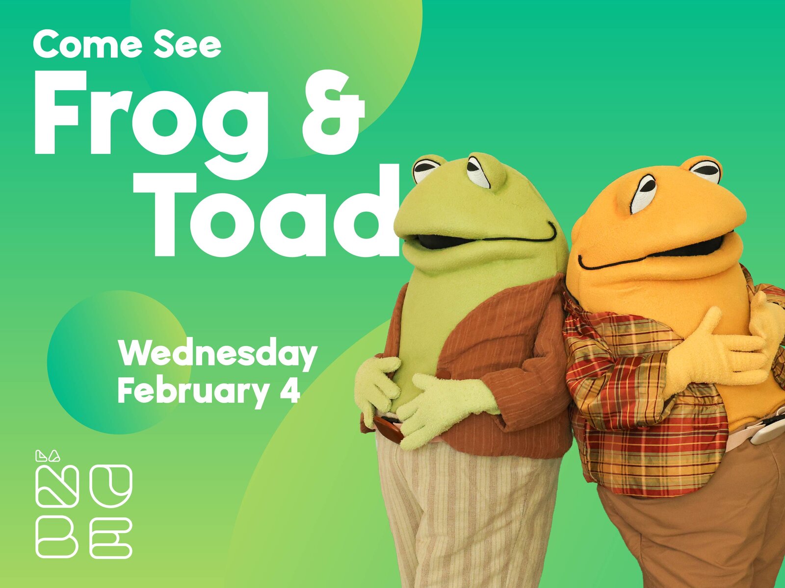 Frog & Toad at La Nube!