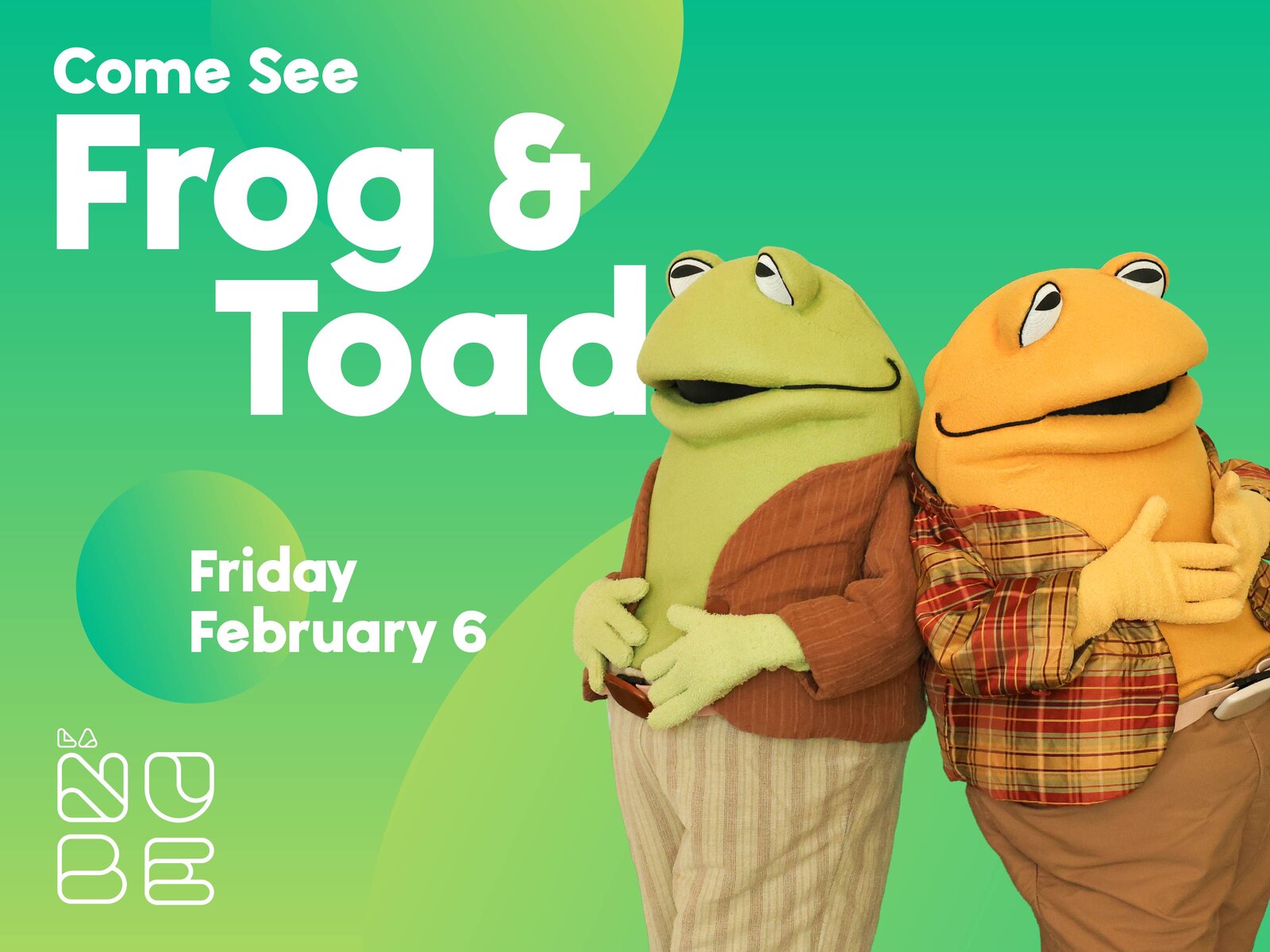Frog & Toad at La Nube!