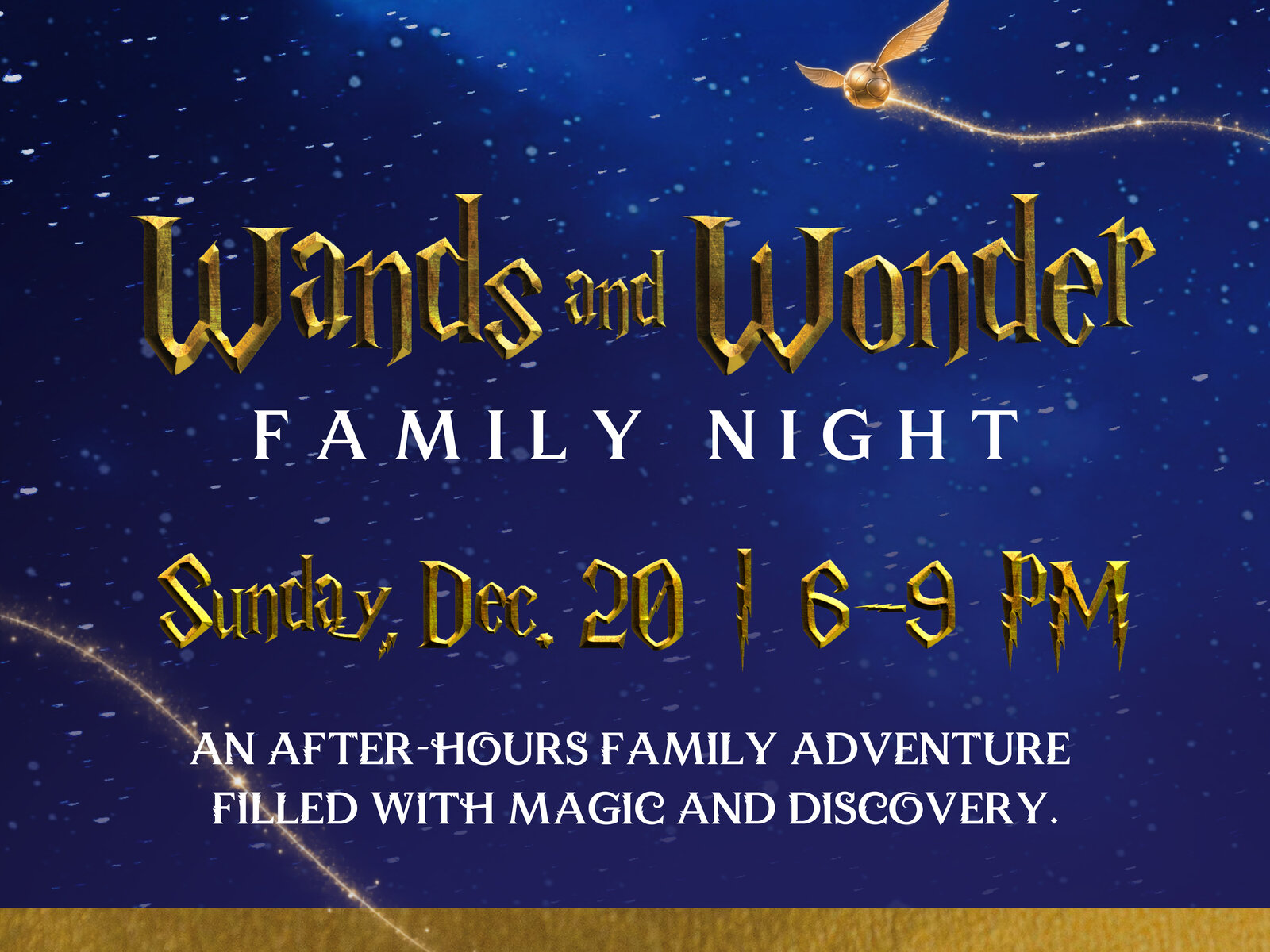 Wands and Wonder: Family Night at La Nube (All ages welcomed)